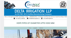 Desktop Screenshot of deltairrigation.net