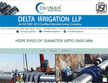 Tablet Screenshot of deltairrigation.net